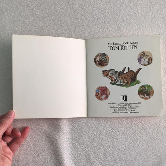 “My Little Book About Tom Kitten” Paperback Book - Picture 3 of 16